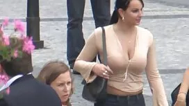 Horny Brunette femme ...